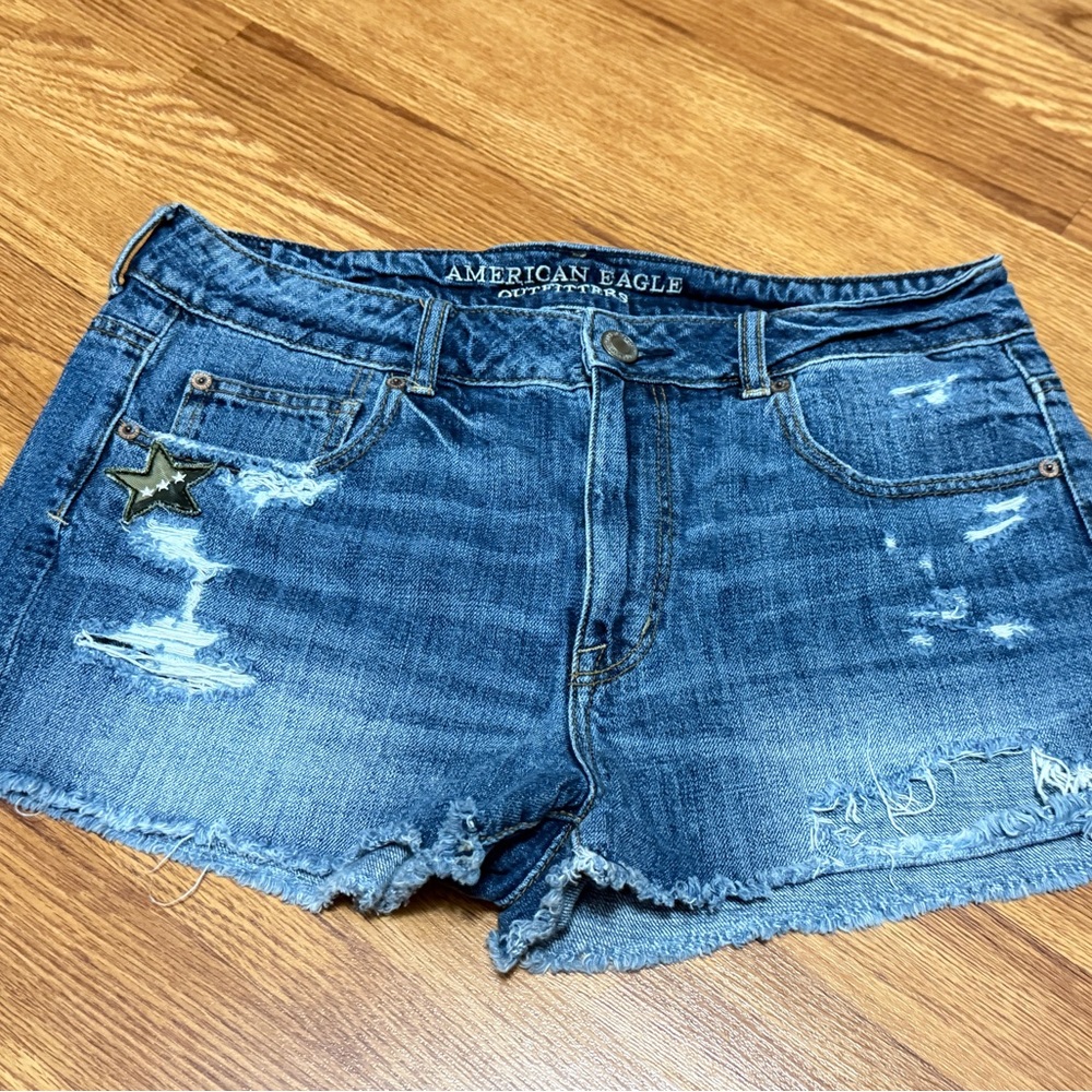 American Eagle Jean Shorts Size 12